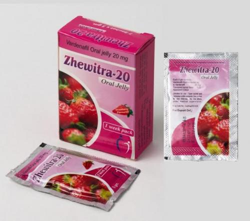 ジェビトラ オーラルジェリー(Zhewitra Oral Jelly 20mg)